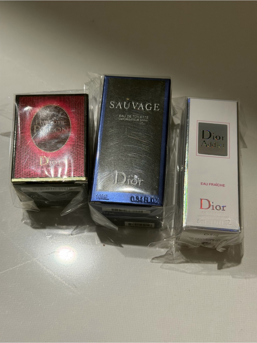 Fragrance Bottles (Dior)